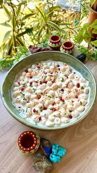 GT Makhana Raita Recipe